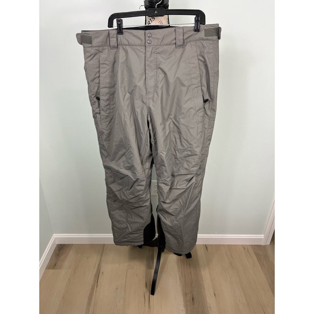 NWOT L.L. Bean Gray High Waisted Snow Pants